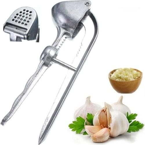 1pc Aluminum Alloy Garlic Press Crusher Squeezer Masher Mincer Home Kitchen Tool