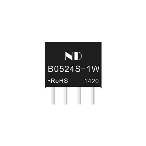 5PCS/LOT DCDC power module 5V to 24V DC-DC boost circuit module B0524S-1W