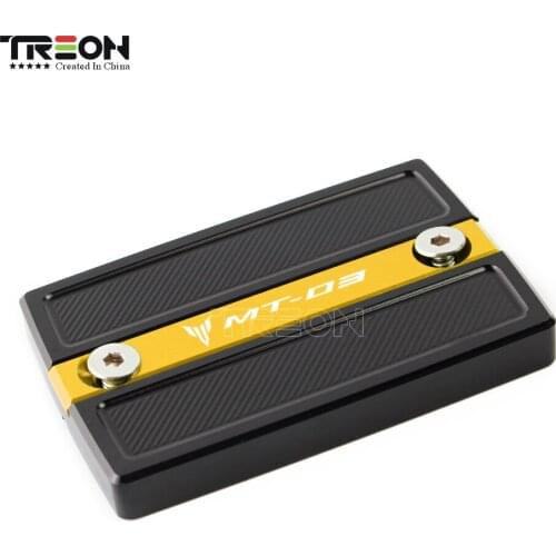 Motorcycle For YAMAHA MT-03 MT 03 2006-2010 Motor Accessories Aluminum Front Brake Fluid Reservoir Caps Cover 5 Colors Available
