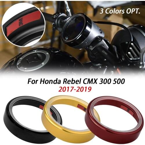 Techometer Speedometer Instrument Speedo Gauge Meter Ring Cover Trim Frame for Honda Rebel CMX 500 300 CMX300 2017 2018 2019 New