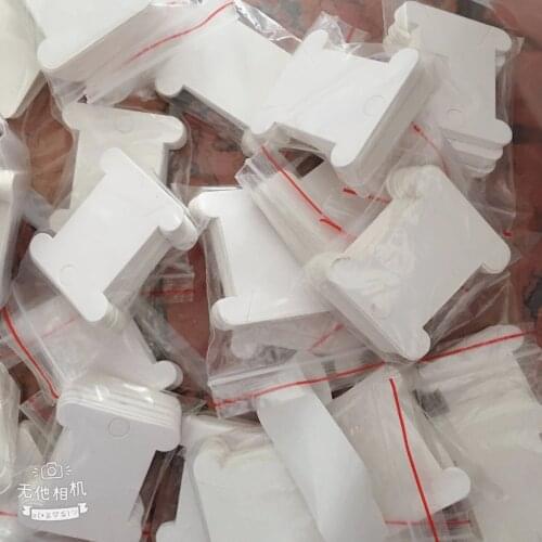 Cross stitch tools embroidery kits Floss Thread Bobbin threading board card Floss winding coiling spool