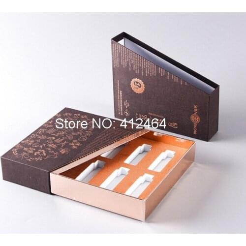 Custom chocolate Christmas advent calendar drawer packaging box, Die Cut Flat Pack Paper Soap Packaging Boxes ---PX10559