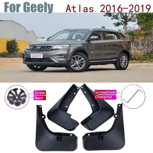 Fender Mudguard Mud Flaps Guard Splash Flap Mudguards For Geely Atlas Boyue Emgrand X7 Sport Proton X70 NL-3 2019 2018 2017 2016