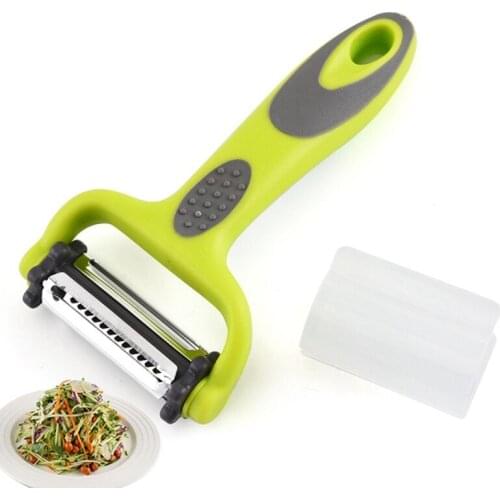 Stainless Steel Peeling Knife Multifunctional Melon Planer Household 3-In-1 Peeling Knife Fruit Peeler