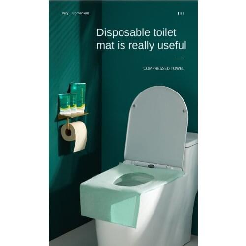 Disposable Toilet Mat Womens Travel Paste Toilet Portable Maternal Travel Toilet Toilet Seat Cover Cushion Paper