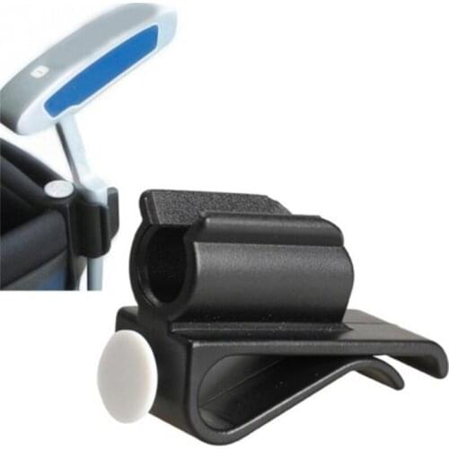 Plastic Durable Golf Putter Clip Golf Club Putter Fix Clips Golf Accessories With White Ball Logo