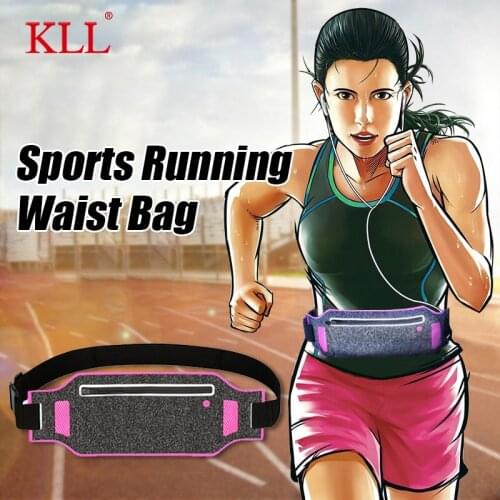 6.5 Inch Sports Running Waist Bag Outdoor Jogging Belt Waterproof Phone Bag Case Gym Waist Holder Cover for iPhone Samsung Phone
