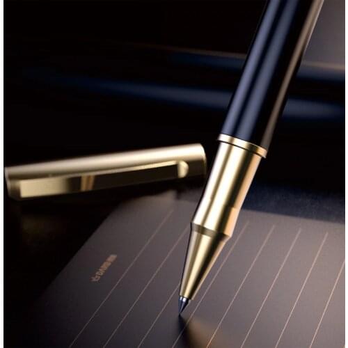 DARB Roller Ball Pen High Quality Elegant Business Office School Student Writing Pens Classic Bold Nib Metal News Gift Set