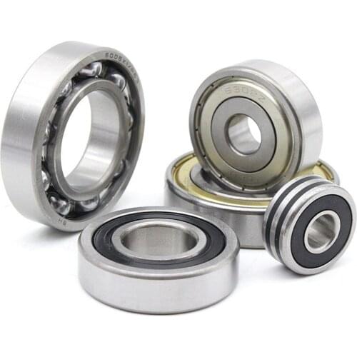2pcs 15mm inside diameter deep groove ball high speed quiet motor roll bead bearing 21mm-37mm outer DIA 4mm-14mm thick
