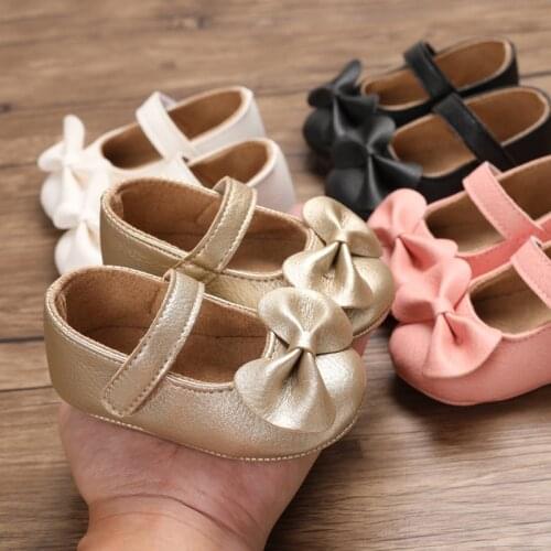 Focusnorm Baby Girl Shoes White Lace Christening Pre-walker 0-18 months Shoes First Walkers Shoes Princess Shoes