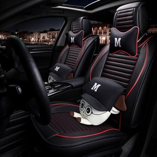 Universal car seat cover for seat ibiza leon opel astra h j insignia corsa d zafira b opel vectra c car decoration car styling