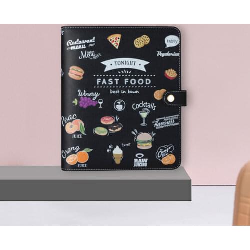 Yiwi Cute PU Leather Cover Monthly Weekly Plan Planner A5A6 Spiral Notebook 2020 Agenda Schedule School Supplies