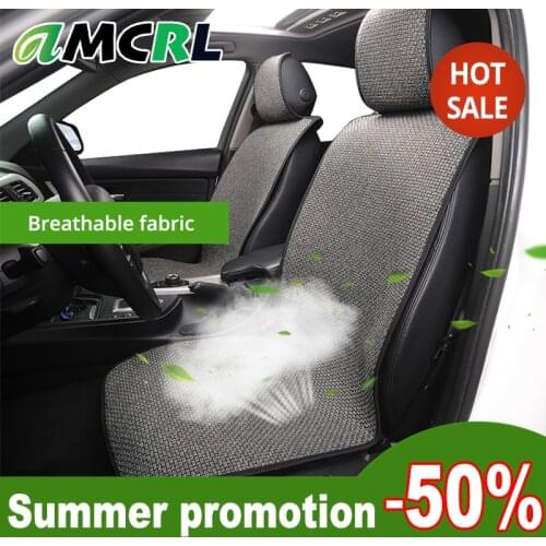 1pc Breathable Mesh Car seat Covers pad Universal Car Front Cushion Protector Car Interior Accessories For Most Car Seats