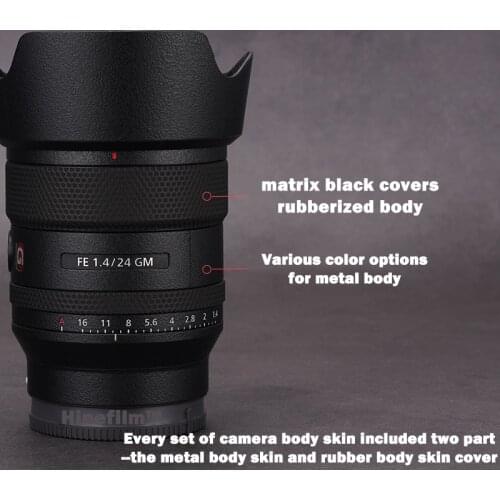 FE24mm F1.4GM SEL24F14GM Anti-scratch Premium Decal Skin For Sony FE 24mm F/1.4 GM (G Master) Lens Protector Wrap Cover Sticker