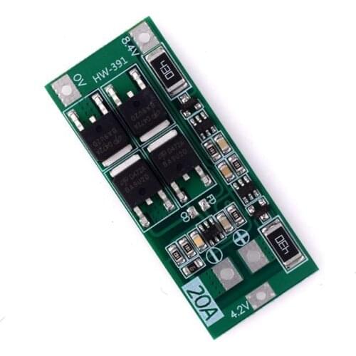 2S 20A 7.4V 8.4V Li-Ion Lithium Battery 18650 Charger Pcb Bms Protection Board