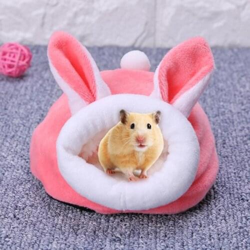 Pet Sleeping House for Hamster Guinea Pig Bed Warm Hamster Beds Winter Nest Bed Mini Animals Sleeping Bed