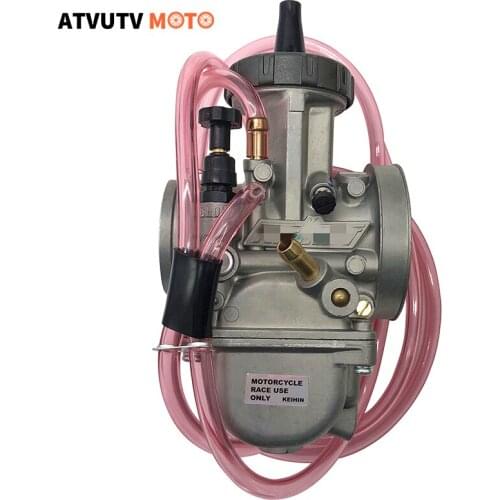 PWK Carburetor 33 34 35 36 38 40mm Racing Carb Universal For 2T 4T engine Dirt Bike Scooter ATV Quad CR250 KX250 YZ250 RM250