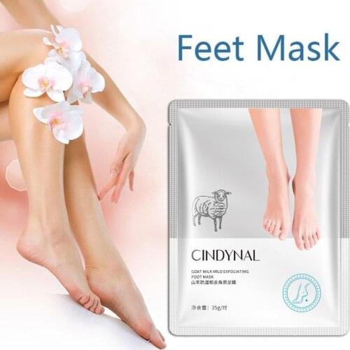 Goat Milk Foot Mask Moisturizing Hand Mask Exfoliating Foot Mask Pedicure Remove Dead Skin Foot Care