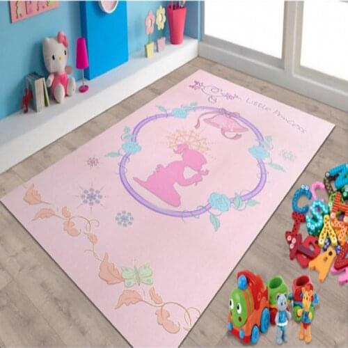 Little Princess Non Slip Floor Carpet, Teens Carpet