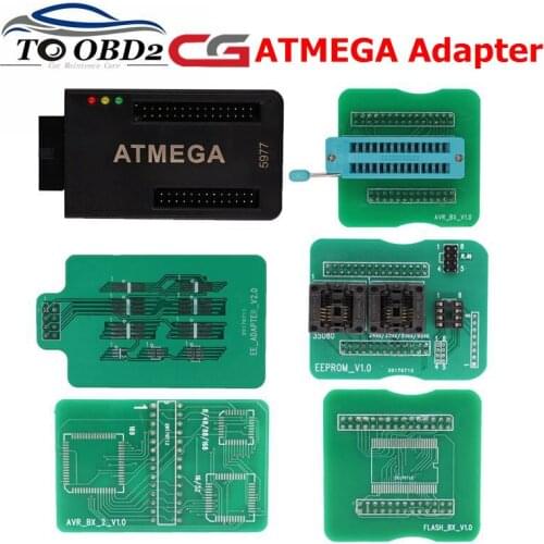 Original ATMEGA Adapter for CG100 PROG III Airbag Restore Devices Support 35080 35160 EEPROM and 8pin Chip and ATMEGA re-use ect