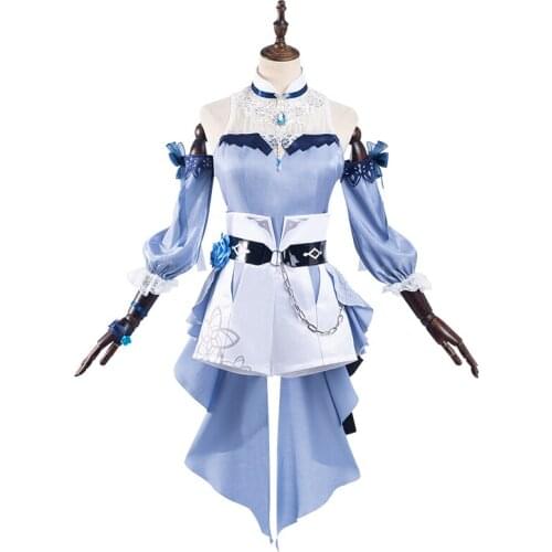 Pre-sale Summer cool Swimsuit Cos Qin Costume Genshin Impact Dream of the sea breeze Swimwear