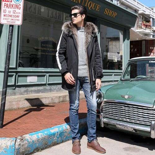 QIUSHAN Men's Autumn Parkas