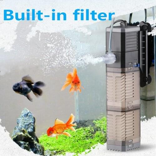 SUNSUN Super 4 In 1 Sunsun Internal Aquarium Filter Pump Fish Tank Multifunction Wave Maker Water Circulation Air Pump Filter