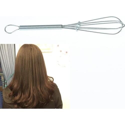 New Professional Stainless Steel Salon Hairdressing Dye Whisk Hair Mixer DIY Hair Color Dye Stirrer Styling Tool Barber Stirrer