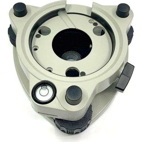 High quality grey Tribrach Without Optical Plummet For Leica Topcon Sokkia Trimble Nikon Total Station 5/8 survey instruments