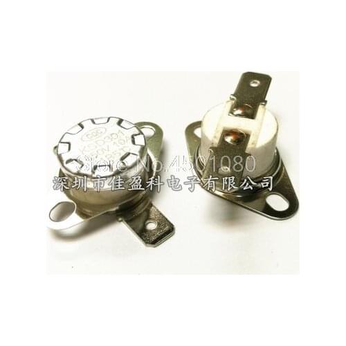 10pcs/lot KSD301 10A 250V 190 degrees 190 C Normal Close NC ceramic Temperature Controlled Switch Thermostat