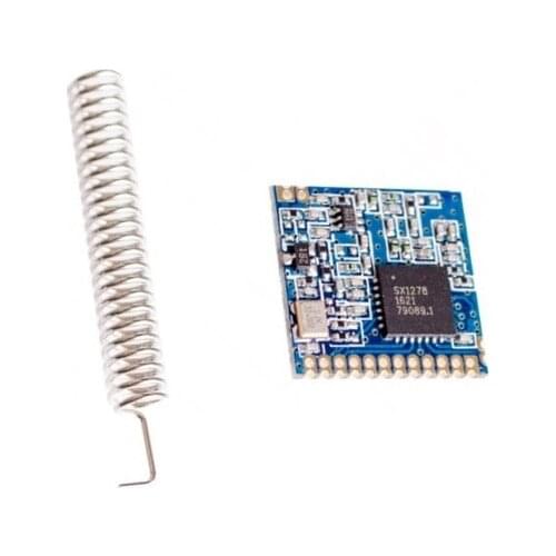 2PCS 433MHz LoRa SX1278 long range RF wireless module DRF1278F For Arduino