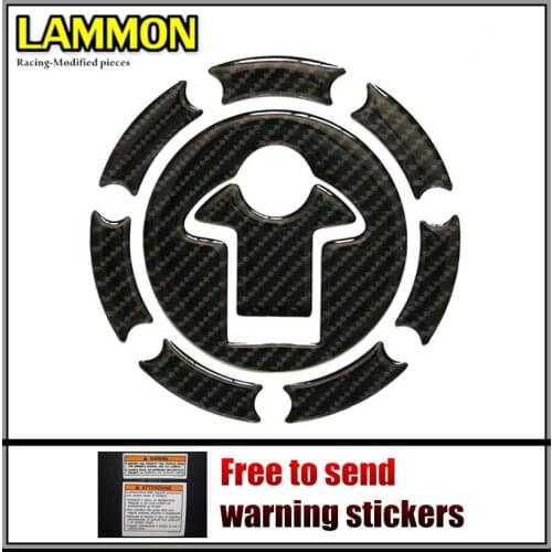 Motorcycle 3D Carbon Fiber Tank Gas Cap Pad Pad Filler Cover Sticker decals Fit For KAWASAKI ZXR250 /400/ZRX400/ZZR400/600