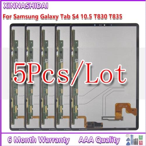 5pcs/New LCD For Samsung Galaxy Tab S4 10.5 T830 T835 LCD Display Touch Screen Digitizer Assembly Replacement Parts