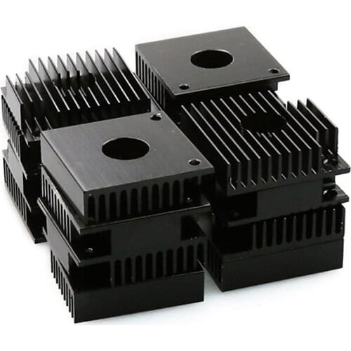 5PCS/Lot 3D Printer Parts Makerbot MK7 / MK8 40*40*11mm Heatsink Cooling Fin Aluminum Heat Sink Extruder Motor