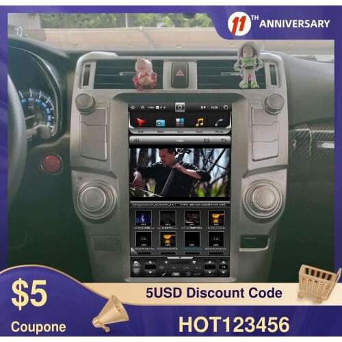 For TOYOTA 4 Runner 13.6 inch Android 10.0 64GB Car GPS Navigation Stereo Head Unit Multimedia Player Auto Radio Tape Recorder