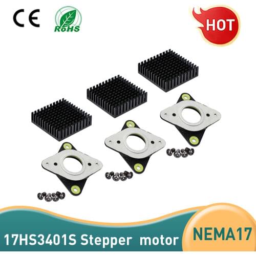 For 42 stepper moto Stepper Damper Meal & Rubber Stepper Motor Vibration Damper nema 17 Imported genuine shock absorber