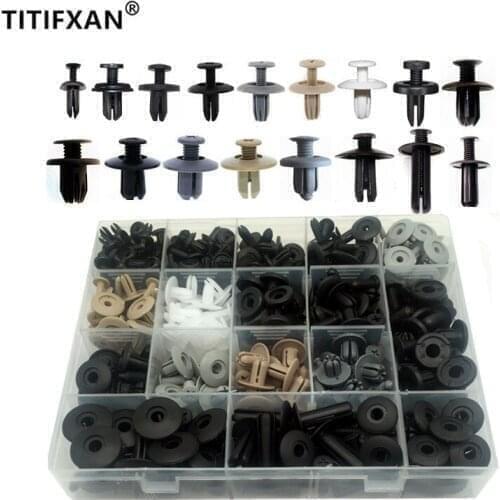 For Lada Samara Riva Tavria Xray Nadeschda 2114 Niva Car Bumper Fender Plug-in Fasteners Clips With Box Auto Rivet Repair Clamp