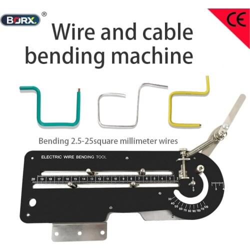 BORX Wire bending machine, manual bending machine, can be fixed on the desktop