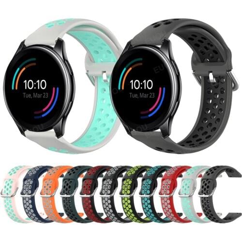 Soft Silicone Strap For Oneplus Band Watchband Wriststrap For one plus Smartwatch Wristband Bracelet Replaceable Accessories