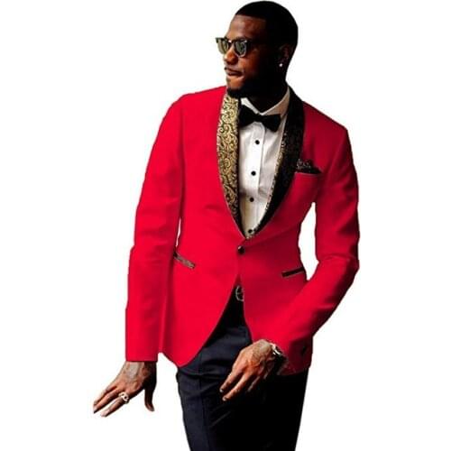 Newest Groomsmen Tuxedos Groom Shawl Pattern Reverse Male Suits Wedding Best Man Blazer (Jacket + Pants + Tie)