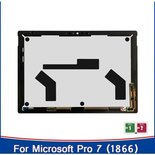 Original Lcd Screen For Microsoft Surface Pro 7 1866 LCD Display Touch Screen Digitizer Full Assembly For Surface Pro 7 Pro7 Lcd