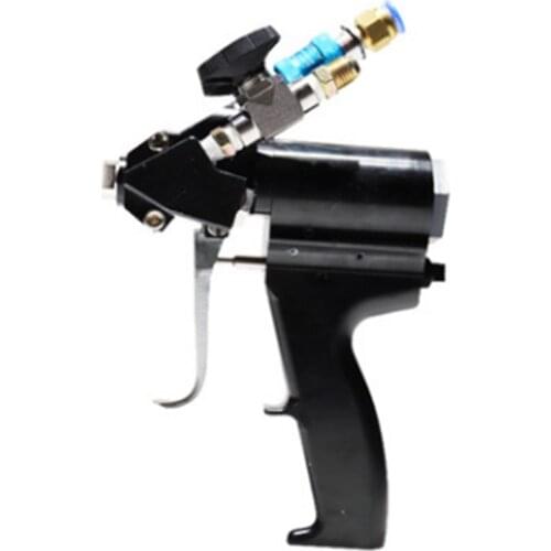 Hot Sales Pneumatic Polyurethane PU Foam Spray Gun P2 Air Purge Spray Gun Self Cleaning with Accessory Kit Single Valve Device