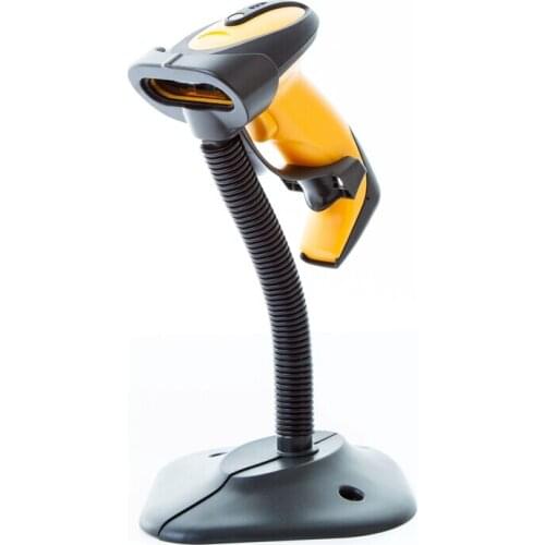 RZ1101handheld semi-auto sense CCD barcode scanner with stand