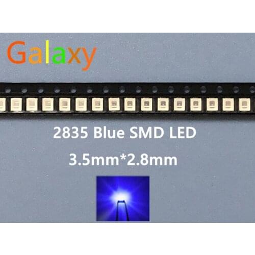 SMD LED 2835 Blue Light 0.2W 460-465nm SMD 2835 LED 3.0~3.4V Blue led/4000PCS