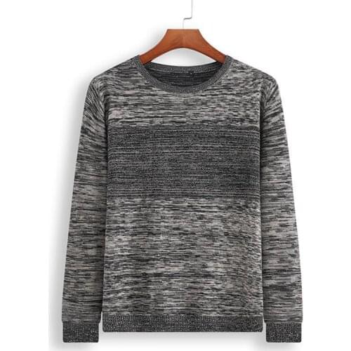 8XL 7XL 6XL O-Neck Sweater Men Clothing Mens Sweaters Wool Cashmere pullover Men Brand Pull Homme Casual Dress Long Sleeve Shir