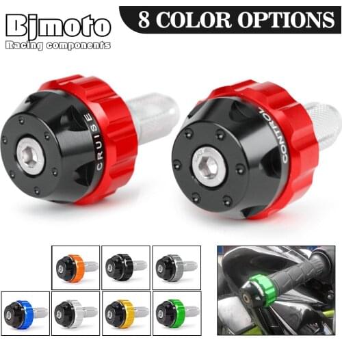 1 Pair Universal Motocross Motorcycle Handlebars Throttle Fixed Speed Handle Plug For Suzuki HONDA Anti-fall Protection Drop