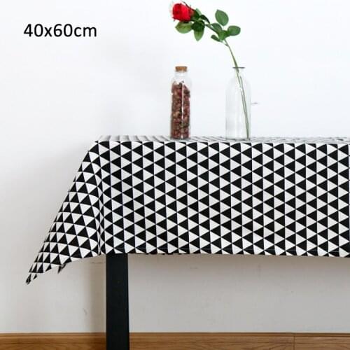 1Pcs Cotton Placemat Home Decoration For Dining Table Multi Purpose Tableware Pad Multicolor Nordic Style 40*60cm