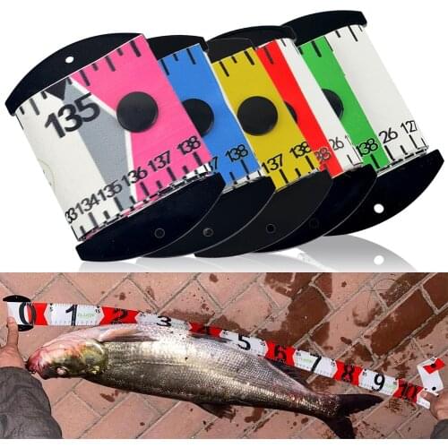 135cm Waterproof Fish Measuring Ruler Felxible Measuring Tape Portable PVC Ruler Accurate Measurement Tackle Tool fishing tool