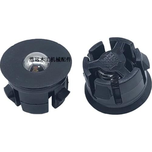 50Pcs/Lot Electronic Saw Cutting Plate Saw Pneumatic Floating Bead with Spring Plastic Feeding Table Woodworking Accessories