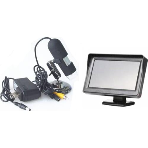7 Inch TFT Monitor Zoom 2000x AV Microscope CMOS Borescope Endoscope Camera